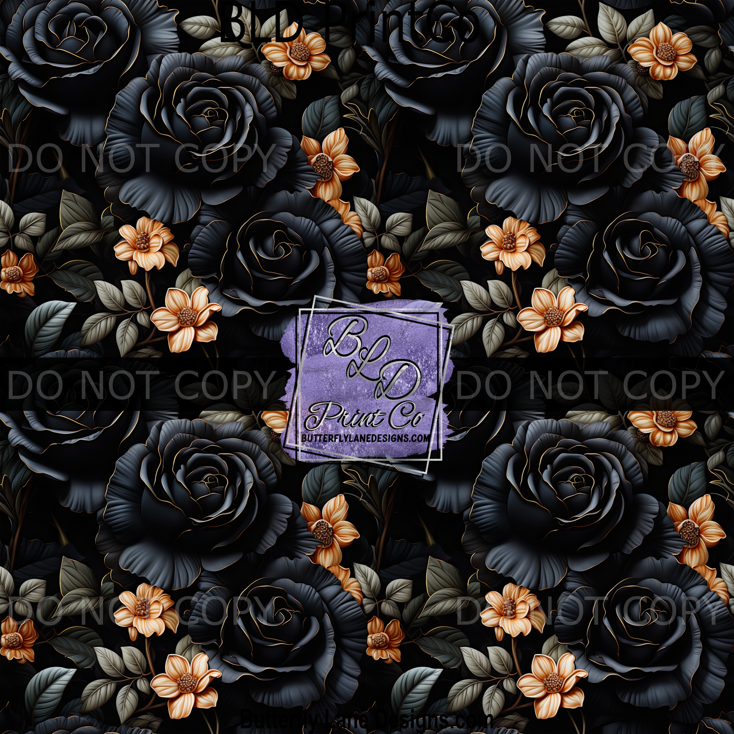 PV1838 Black Roses