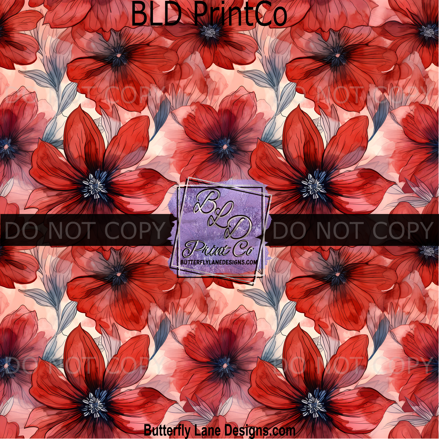 Summer Red Flowers PV 1865