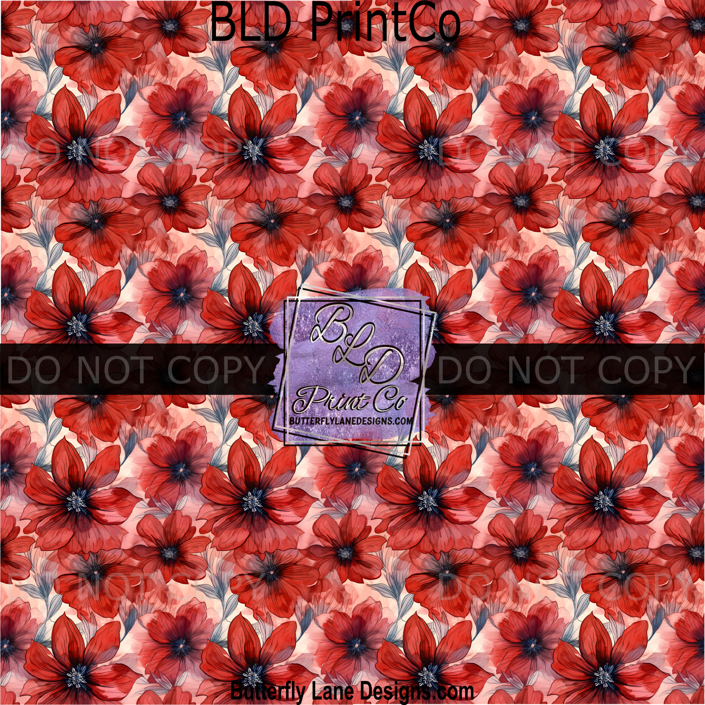 Summer Red Flowers PV 1865