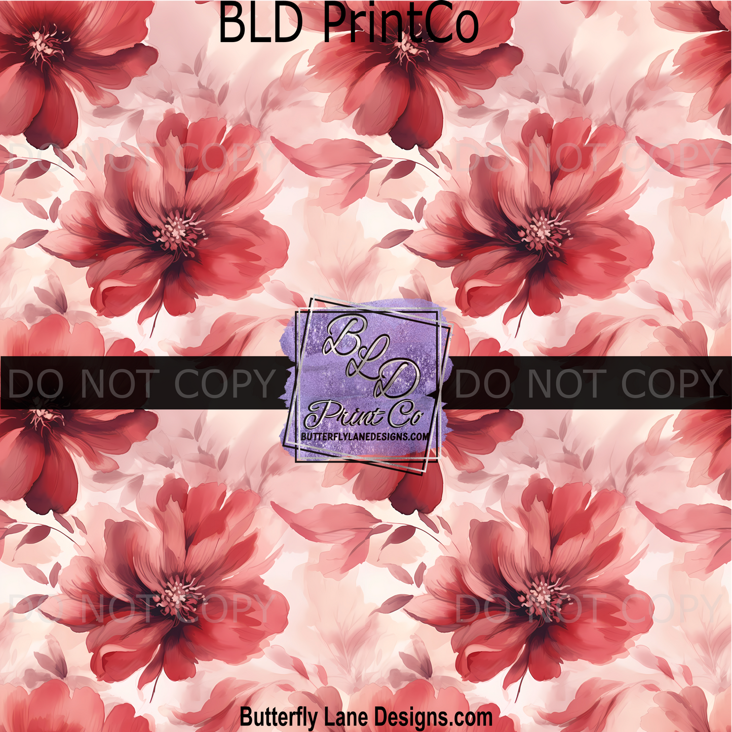 Summer Red florals PV 1866