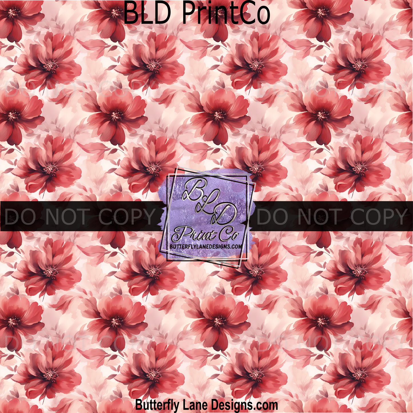 Summer Red florals PV 1866