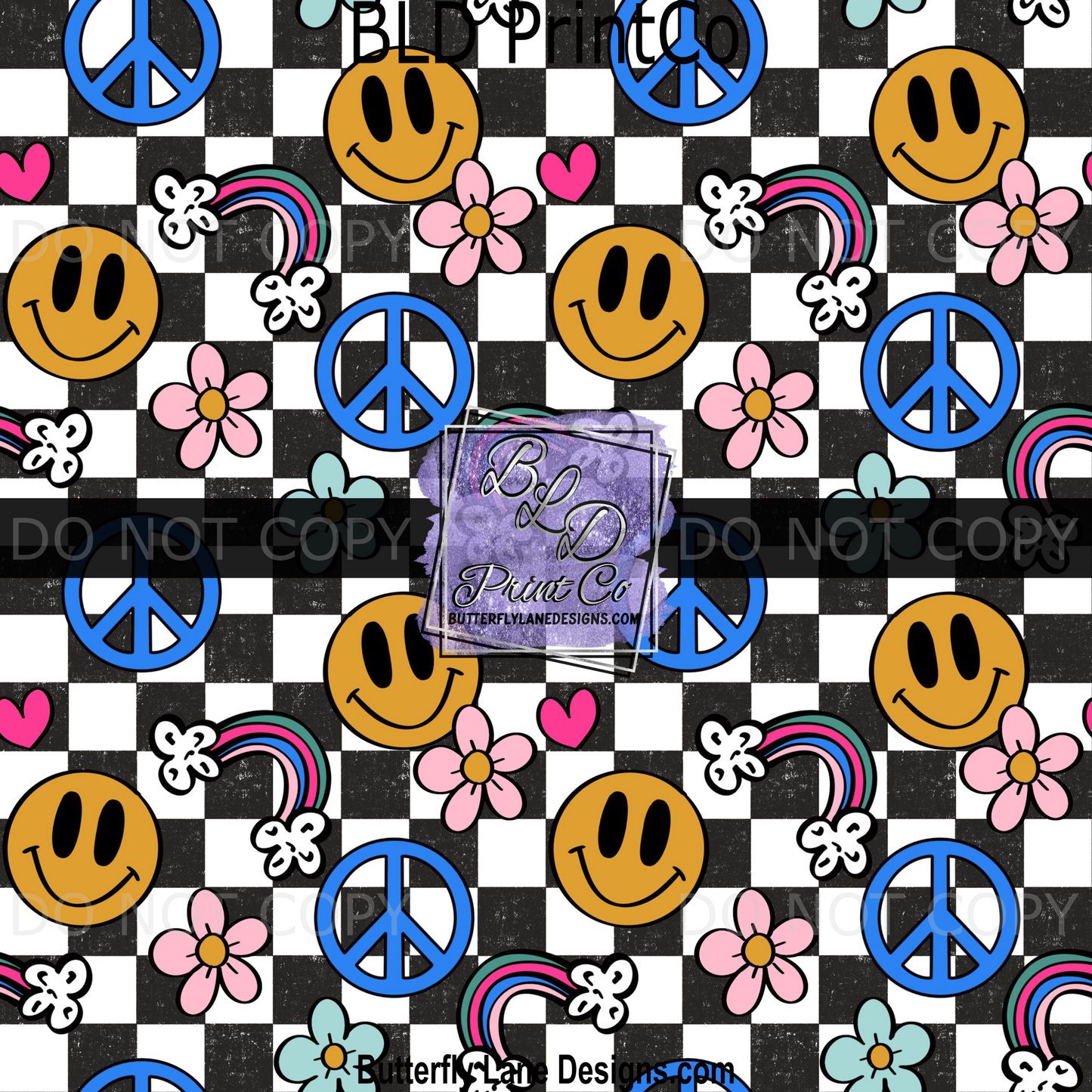 PV1933 Kind is Cool - Checkered pattern