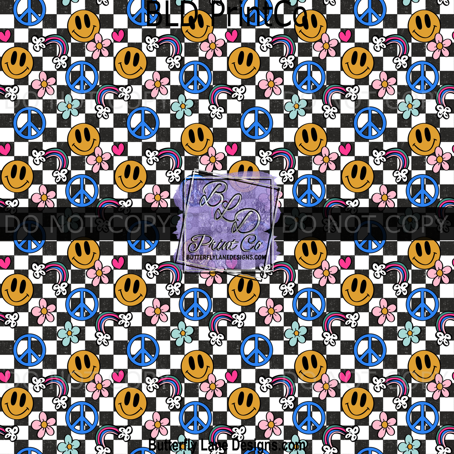 PV1933 Kind is Cool - Checkered pattern