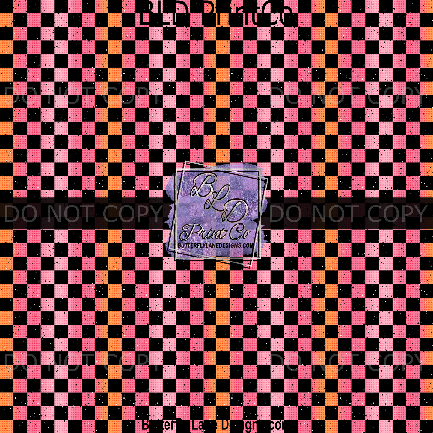 PV 1940  Hot Pink_And_Orange_Checkered