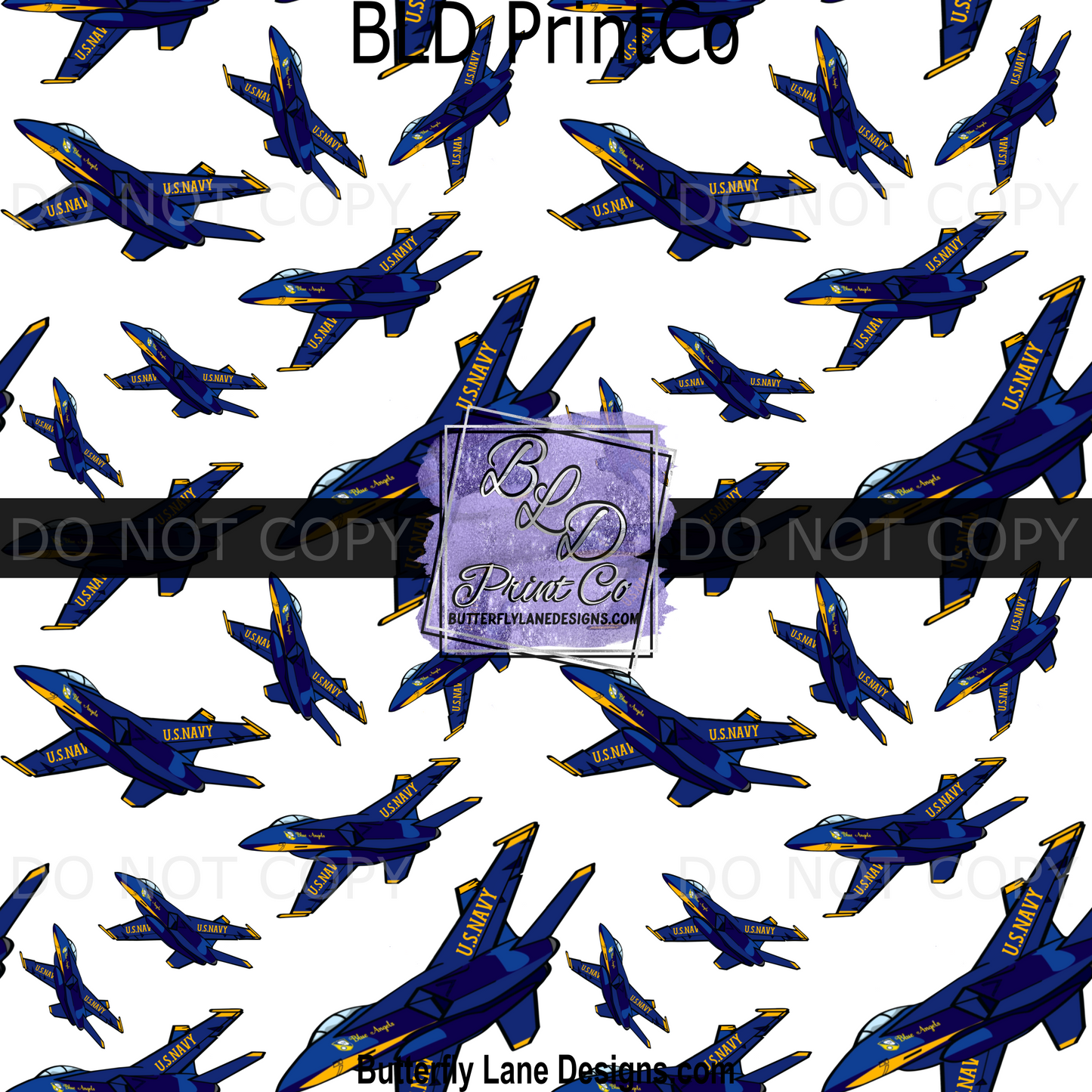 Blue Navy Plane PV 1967