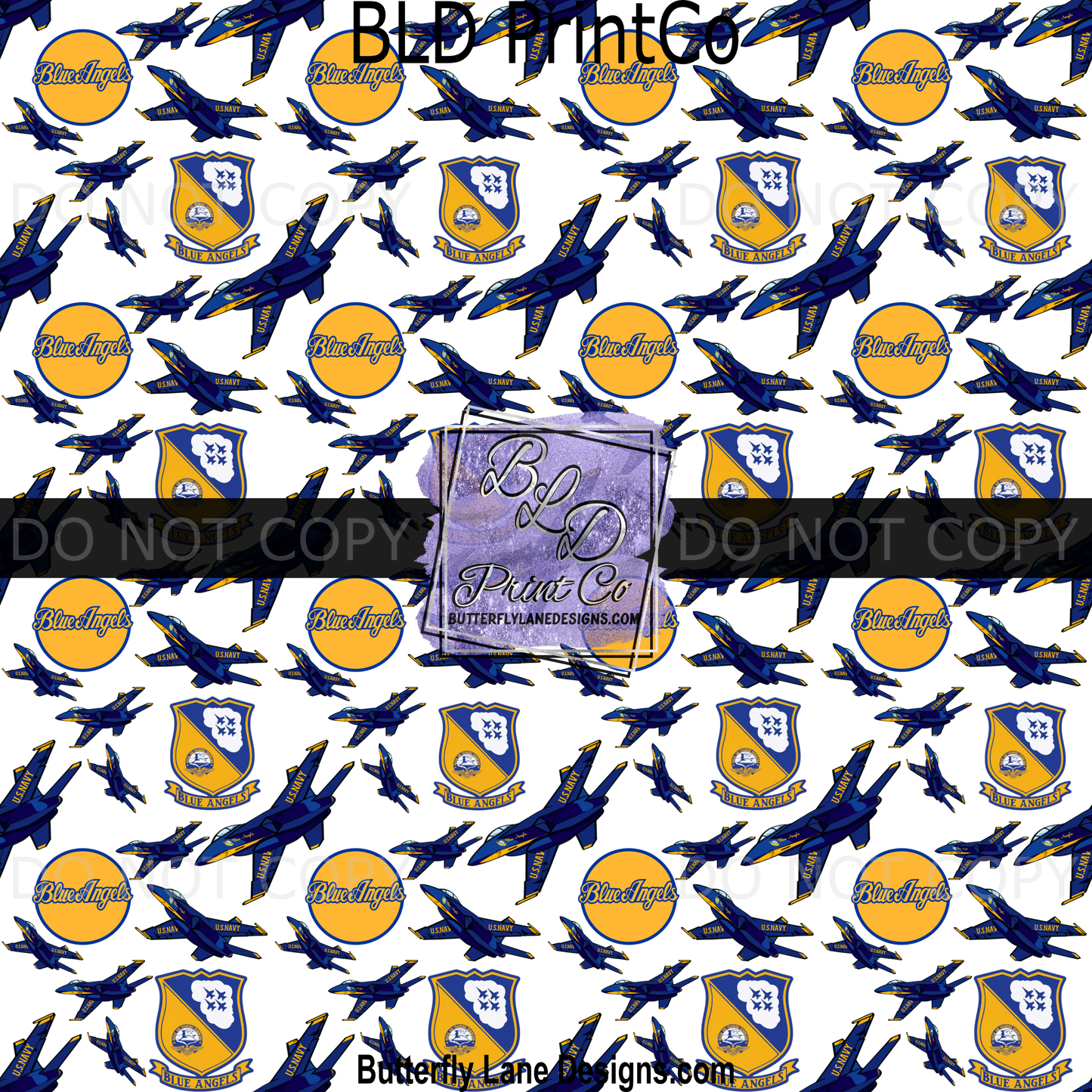 Blue Navy Plane Shield PV 1969