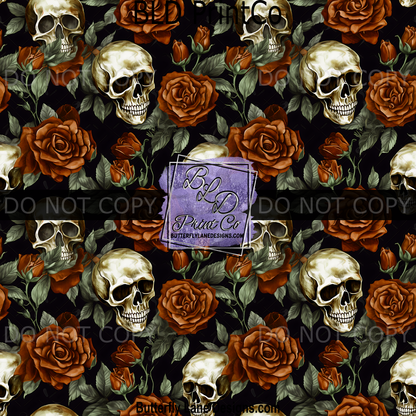 PV 2004 Skulls-Orange Roses