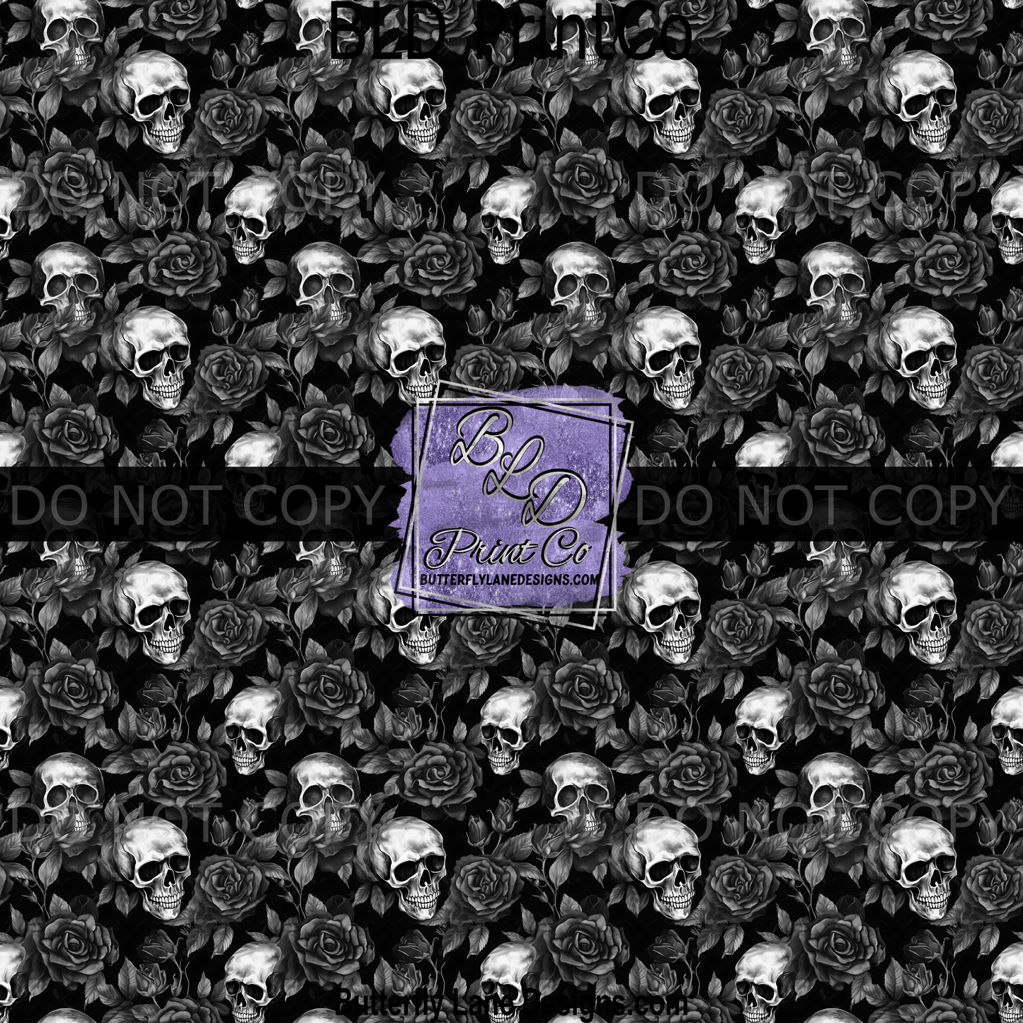 PV 2005 Skulls-Roses-Monochrome
