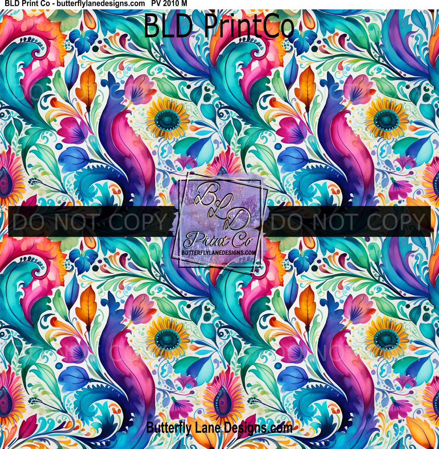 PV 2010 Soft Colorful Paisley