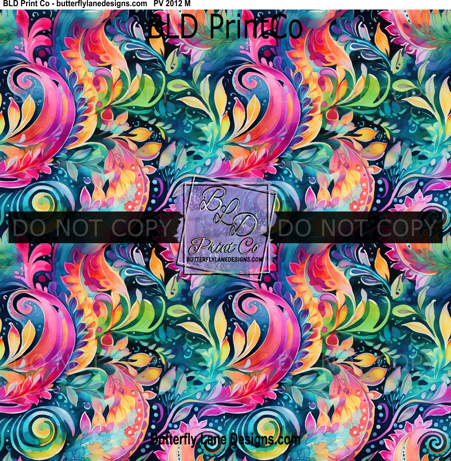 PV 2012 Vibrant Paisley