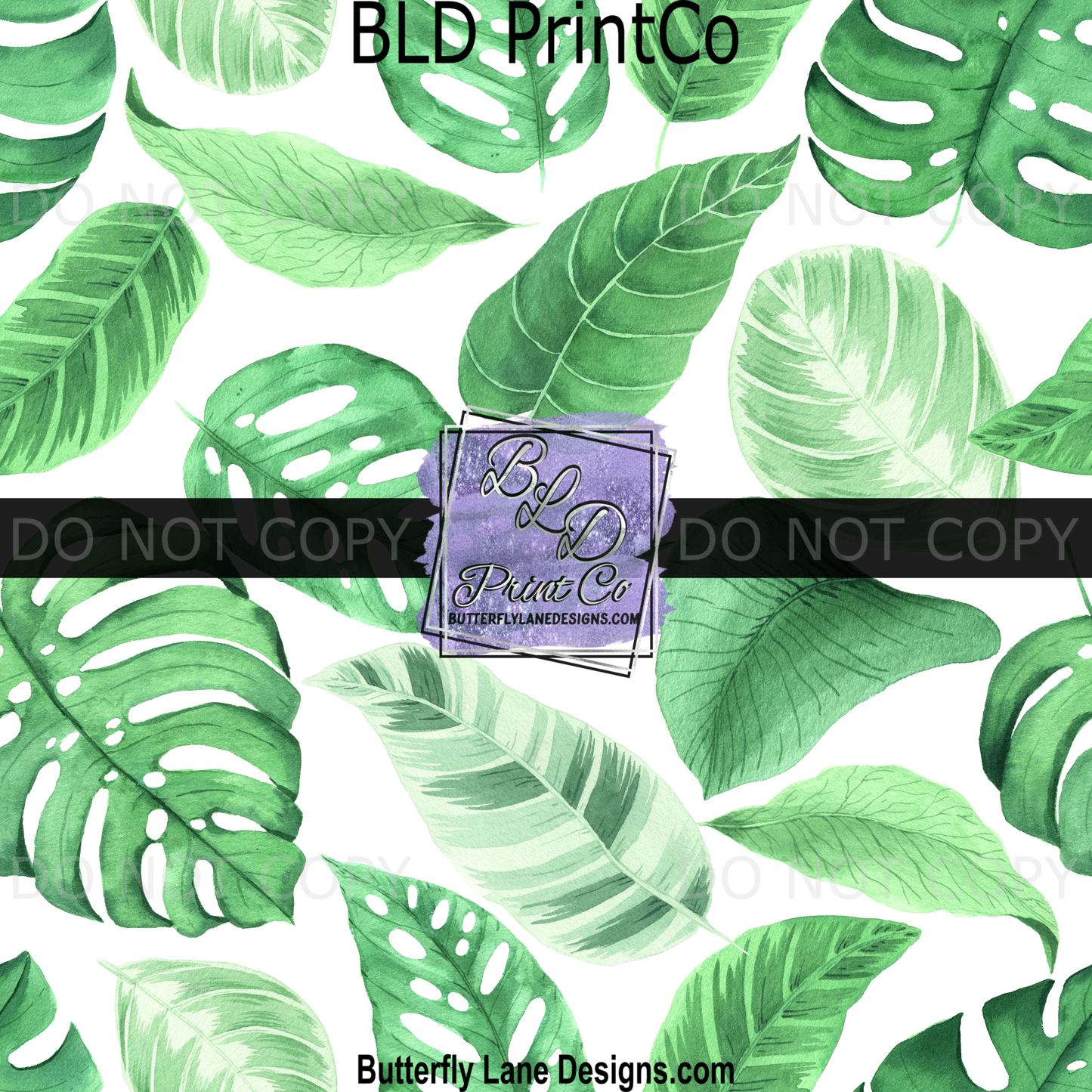 PV 2055 Tropical-floral leaves