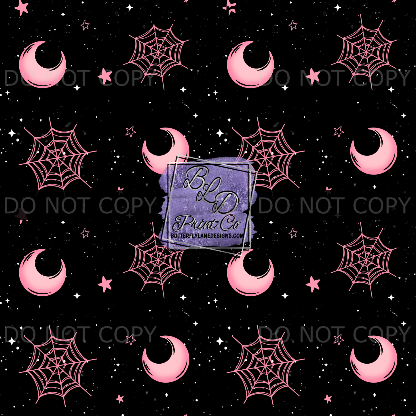 PV 2079 Coffee Bat- Pink Webs Coordinate