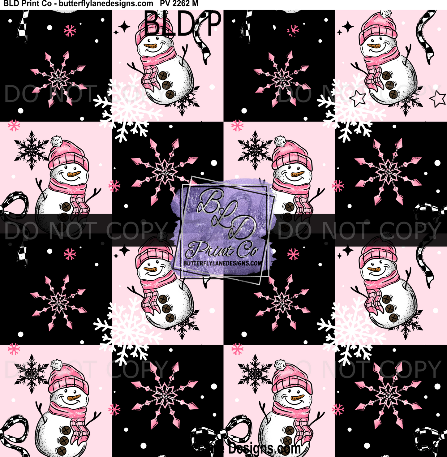 PV 2262 Pink_Snowman