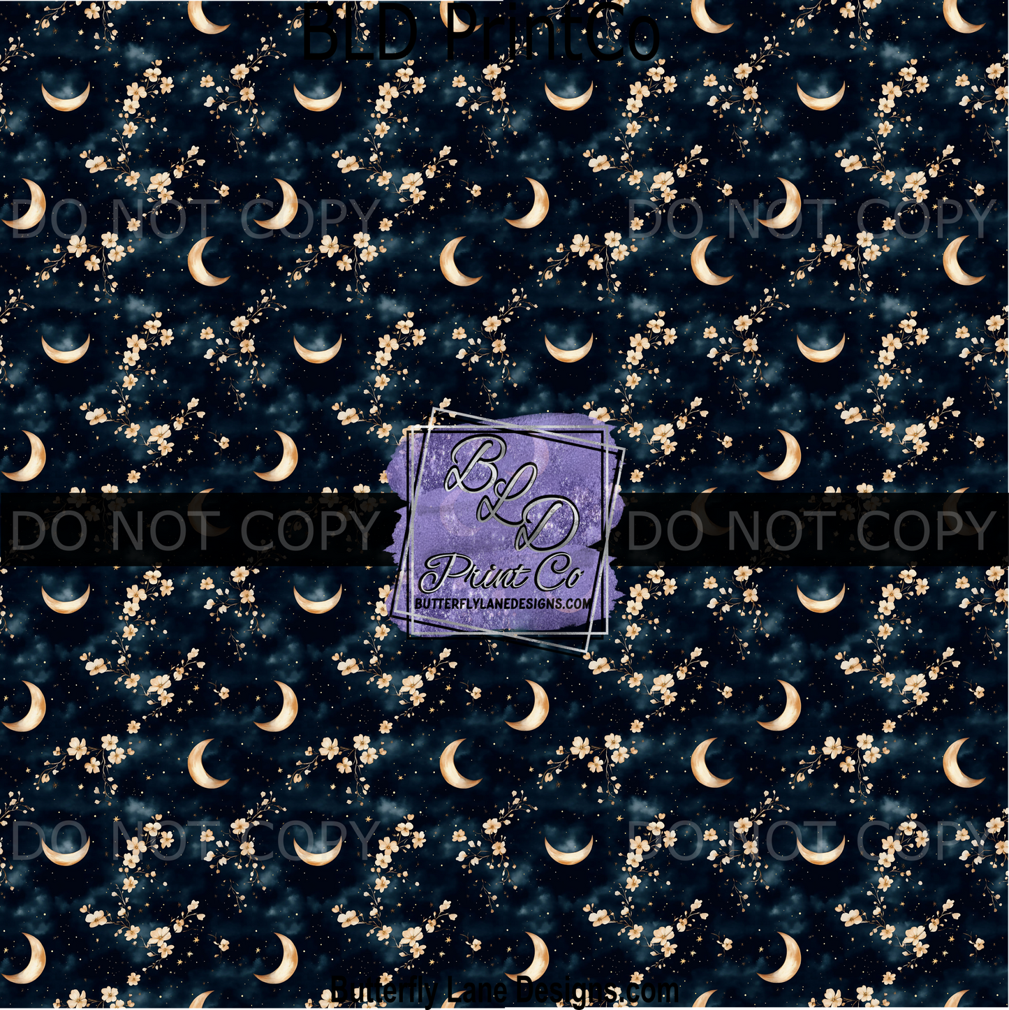 PV 2295 Serene moonlit flowers