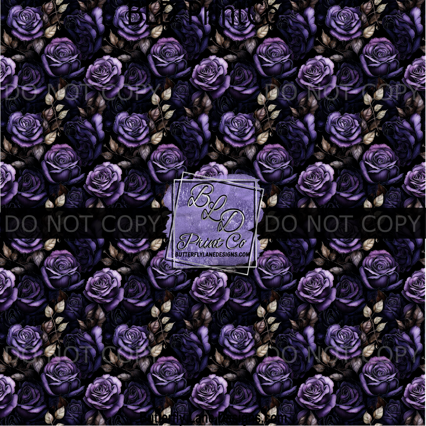 PV 2309 Valentines day purple roses floral