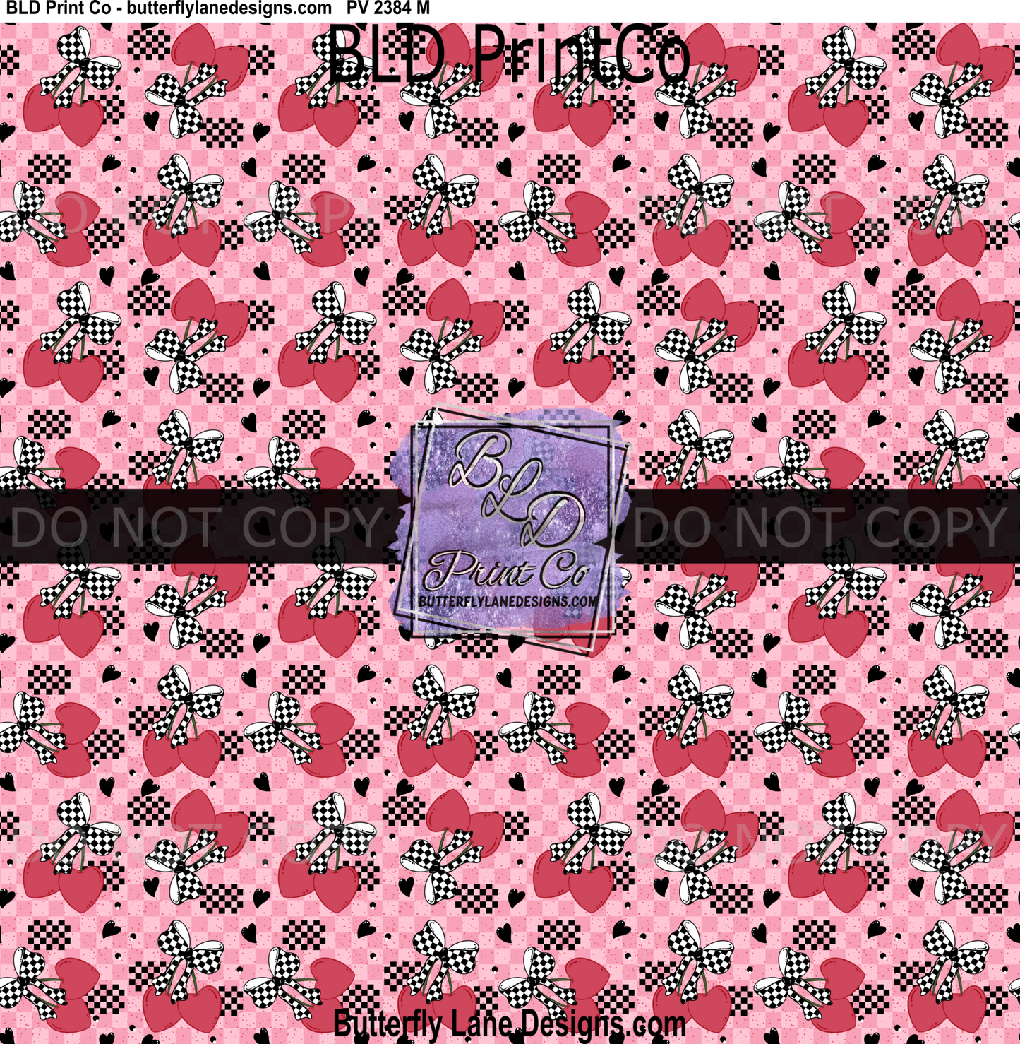 Cherries & Checkers: PV 2384 BLD