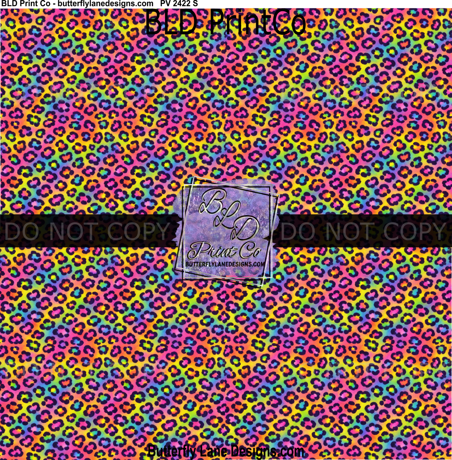 Neon Leopard Print | Retro 90s Cheetah | PV 2422