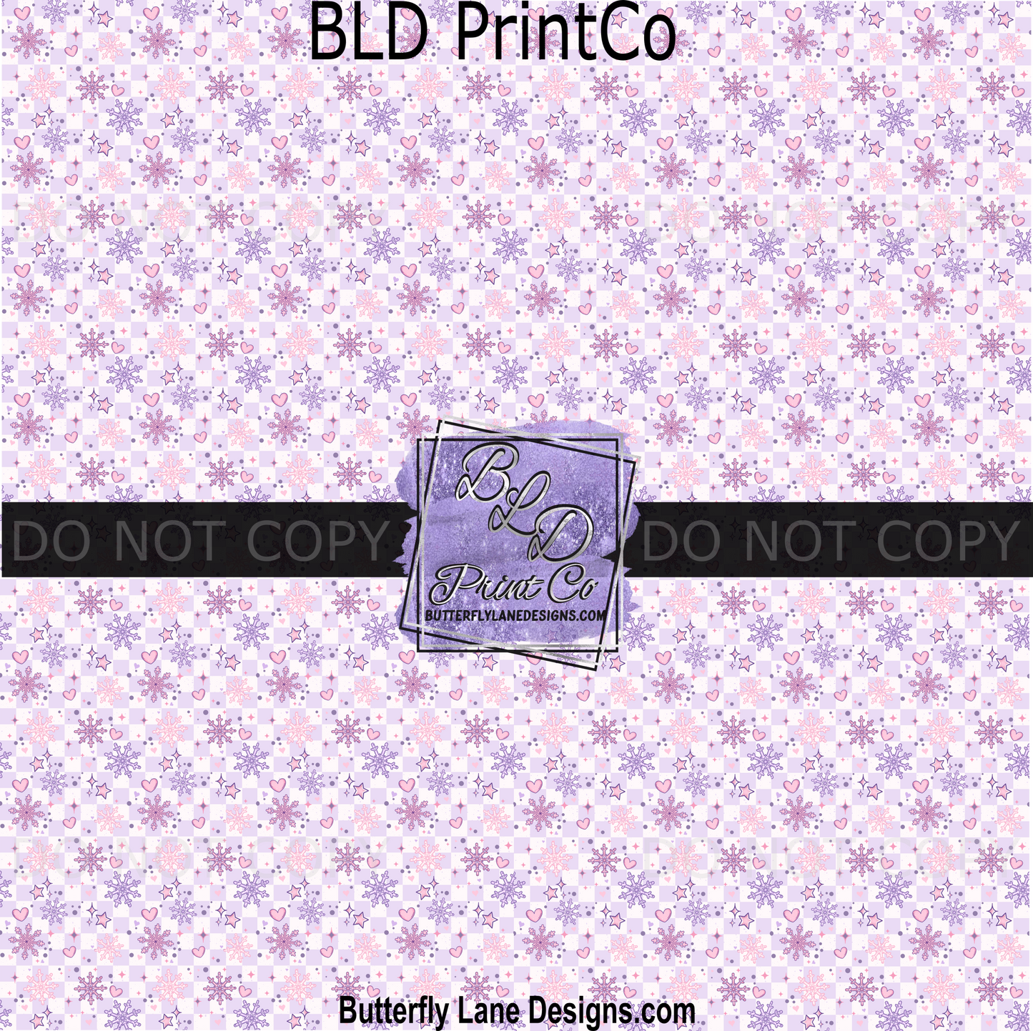 Pastel Snowflakes PV 1586