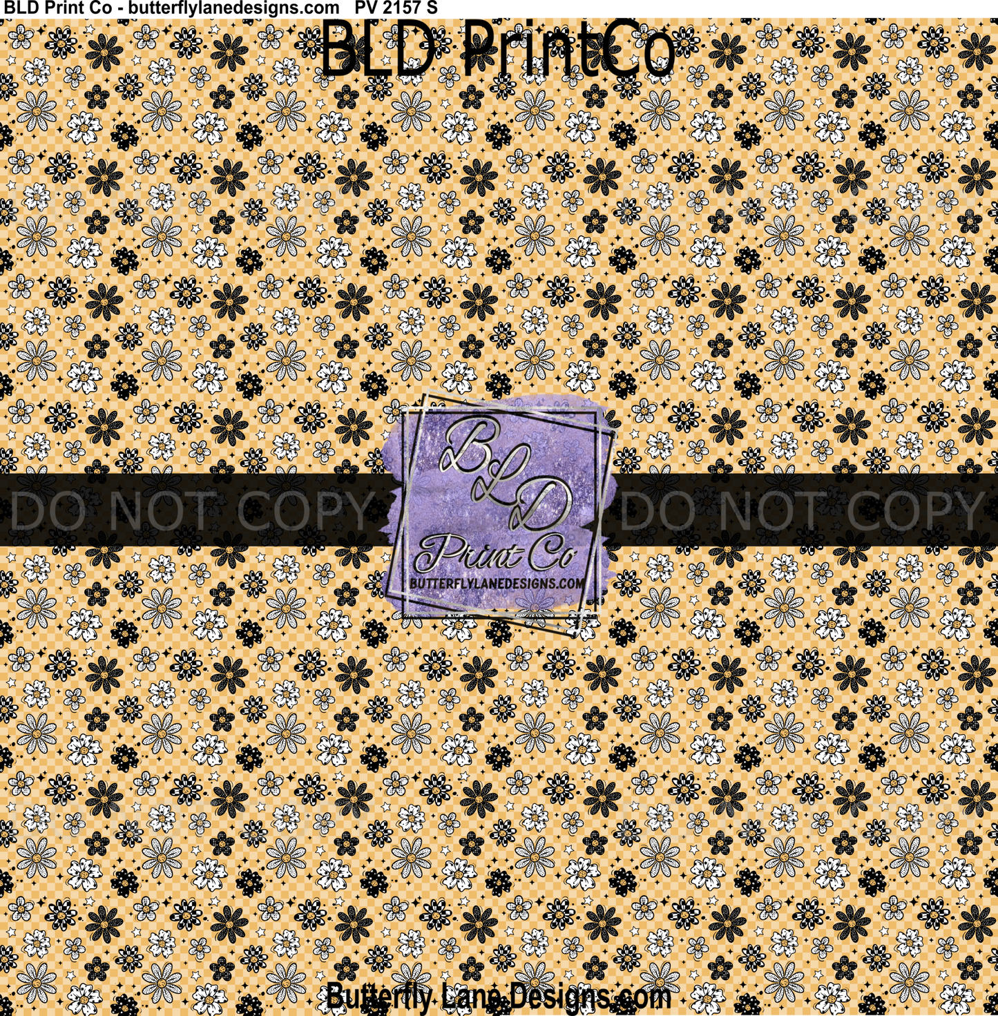 Patterned_Daisy _Yellow_Background PV 2157