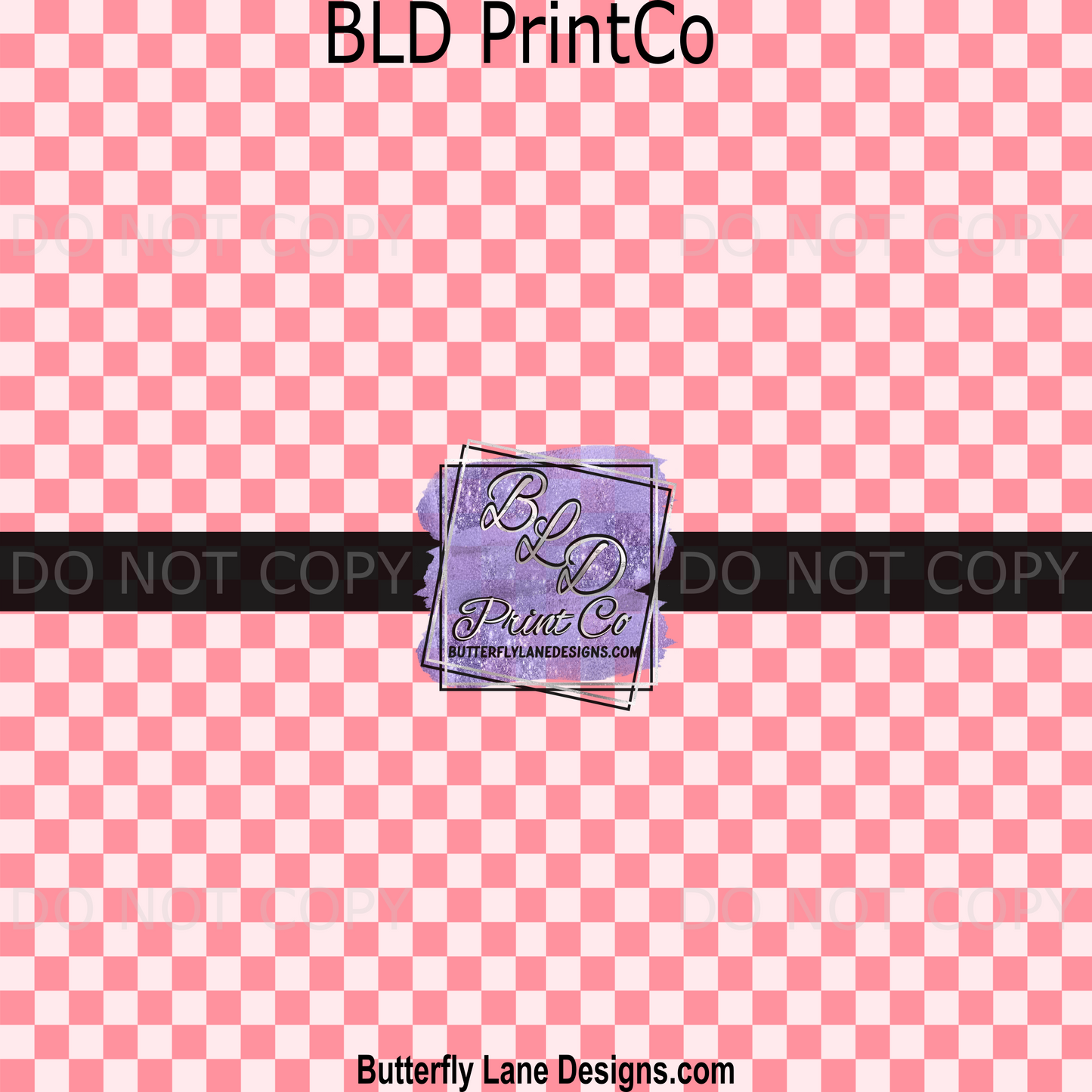 Pink Checkers PV 1567