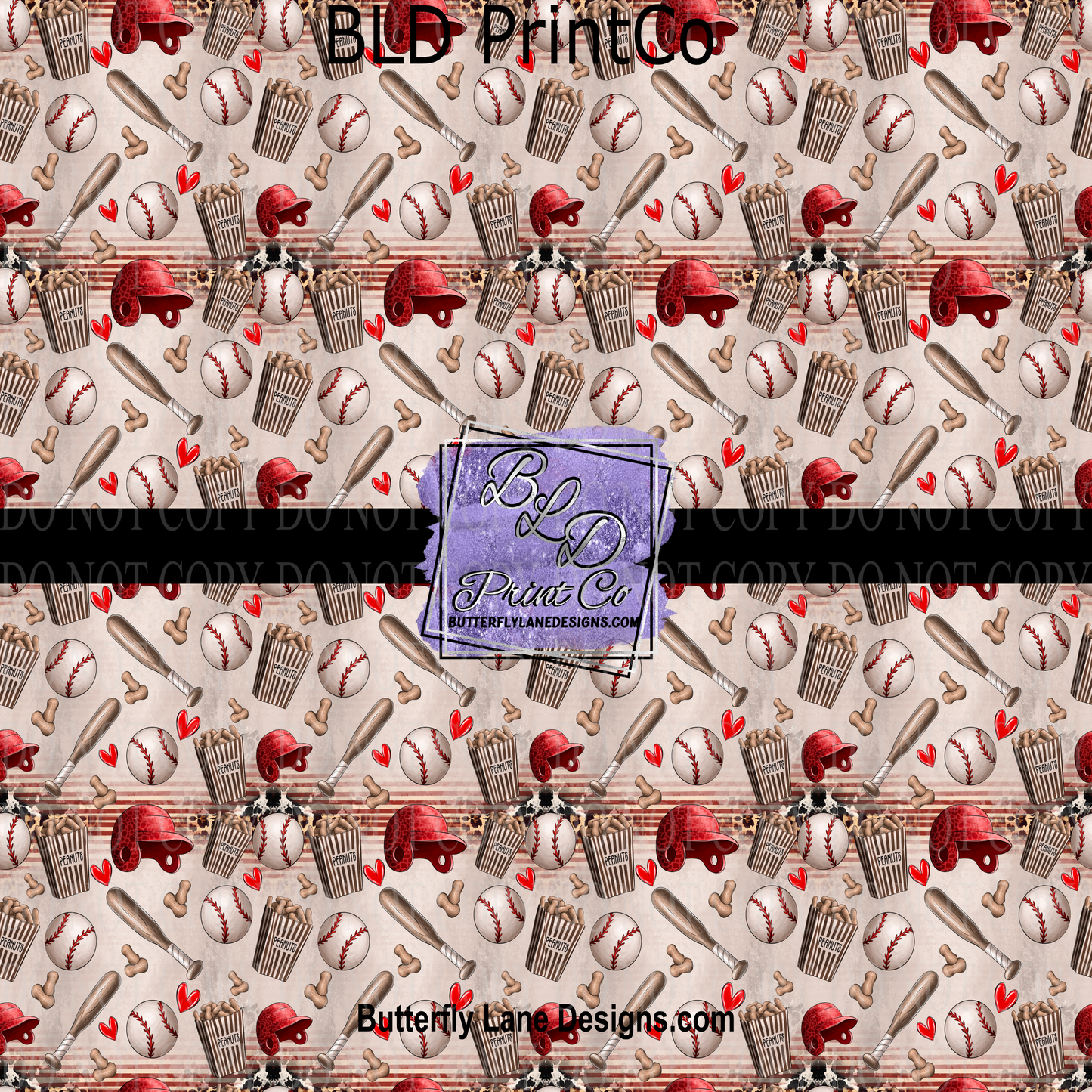 Play Ball- Baseball - PV 991  Patterned Vinyl