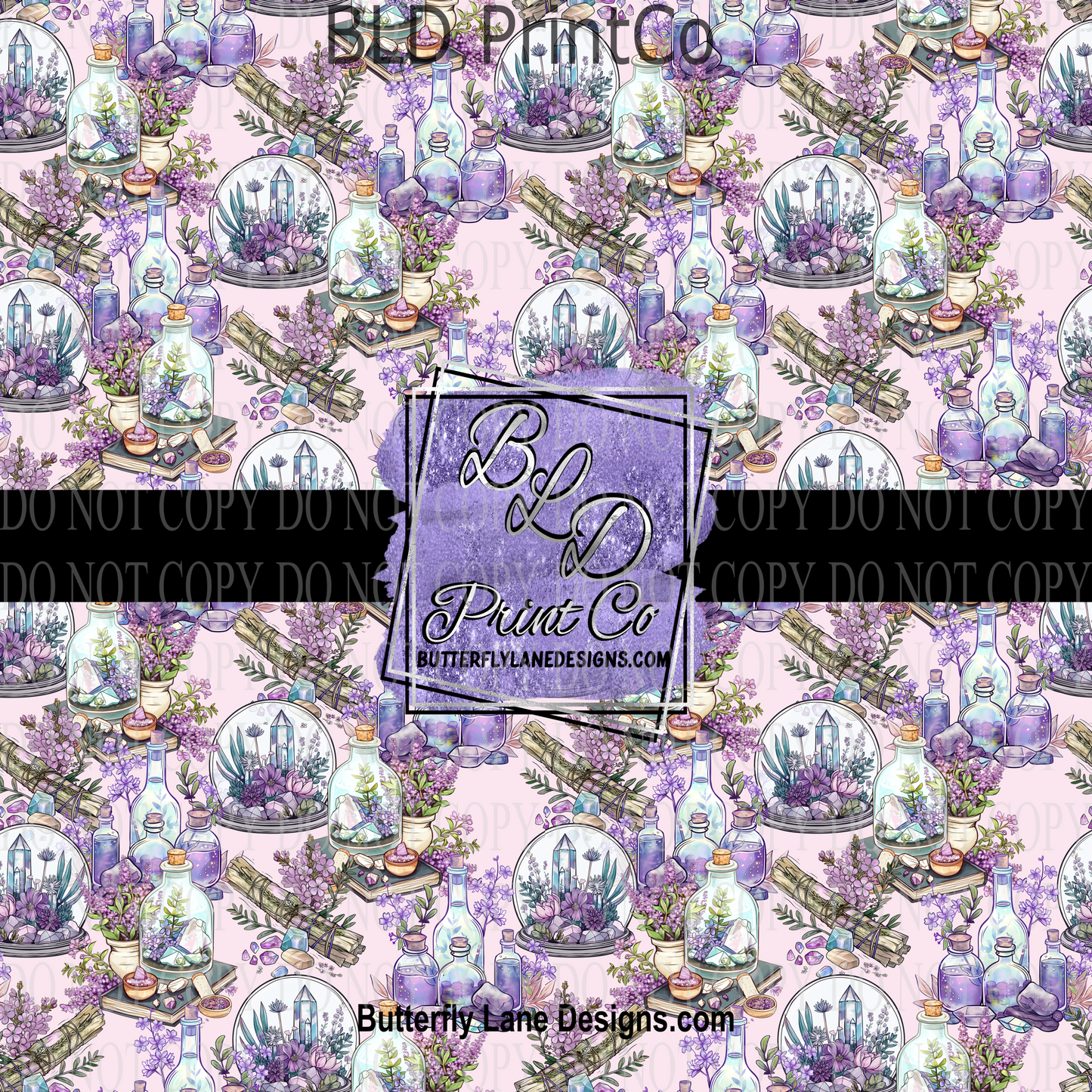 Potion Herbs and Crystals PV 1207 :: Patterned Vinyl