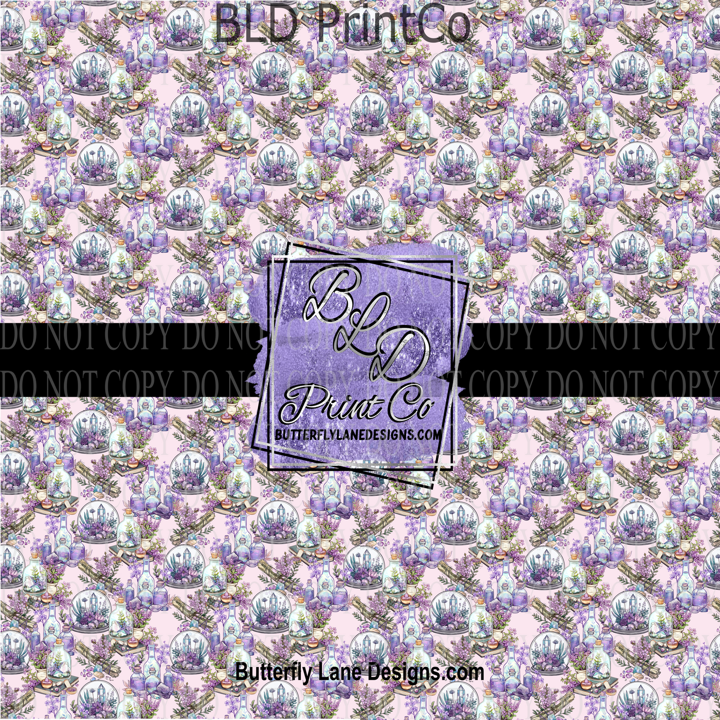 Potion Herbs and Crystals PV 1207 :: Patterned Vinyl
