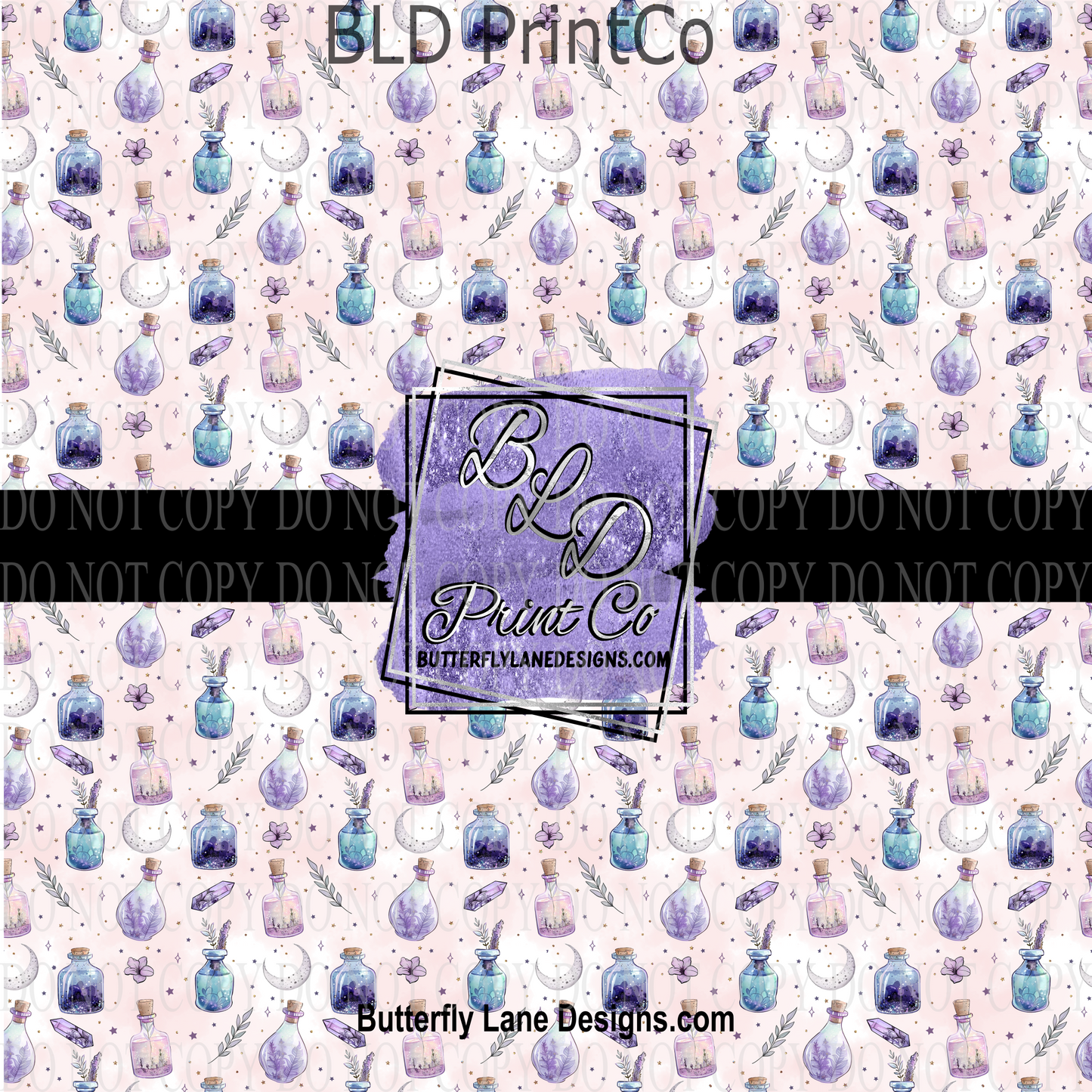 Potions and Crystals PV 1208 :: Patterned Vinyl