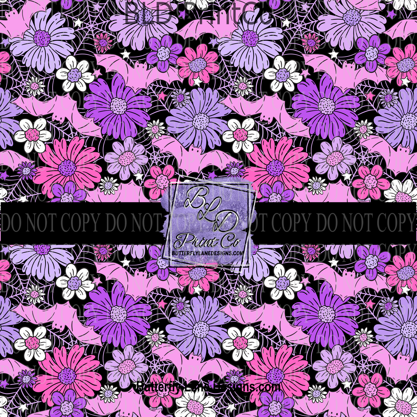 Purple & Pastels themed Halloween PV 705   Patterned Vinyl