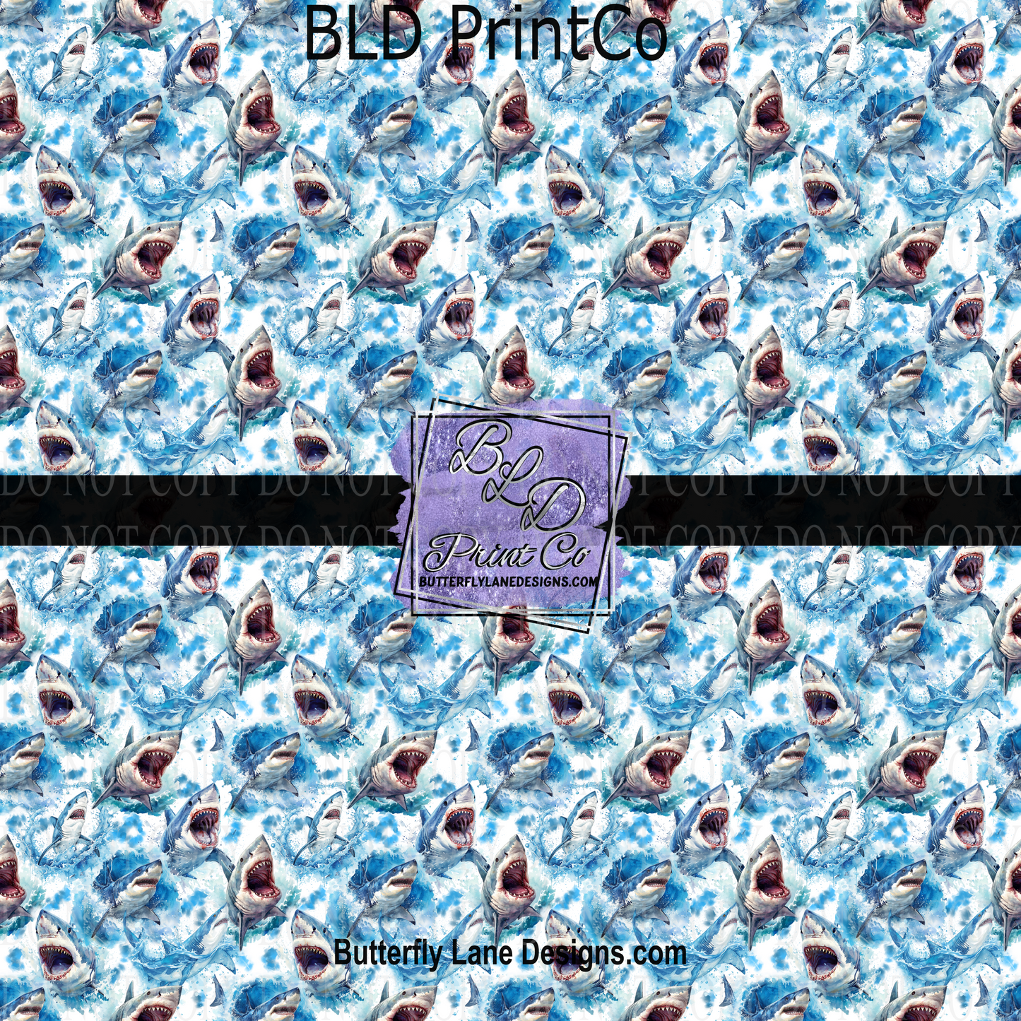 Shark attack - PV 1058 Patterned Vinyl