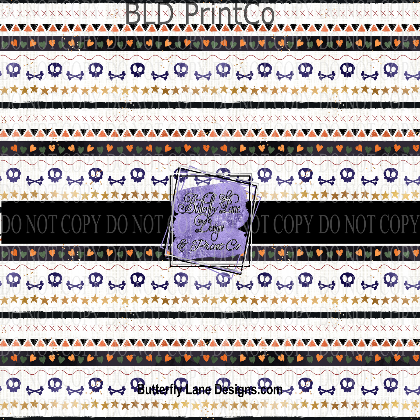 Spooky Boho Halloween  PV 651 Patterned Vinyl