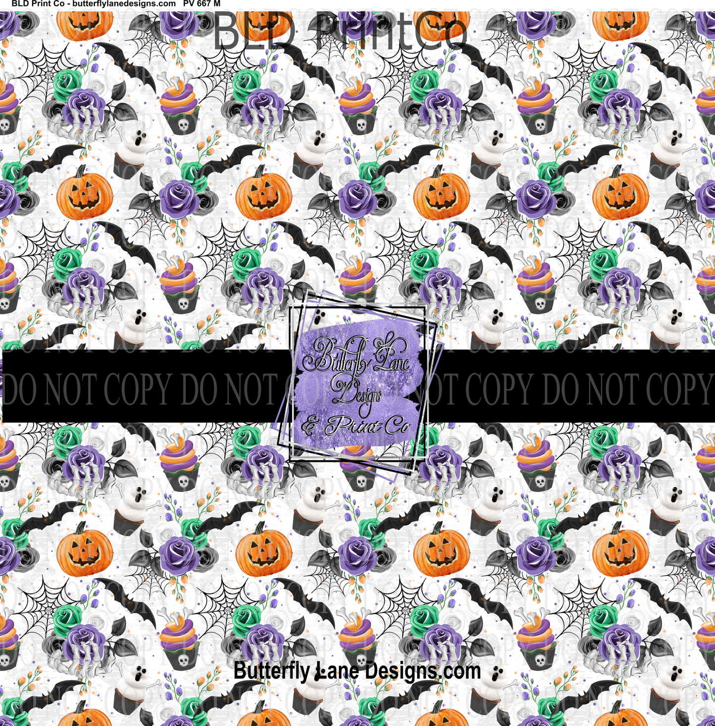 Spooky Halloween PV 667 Patterned Vinyl