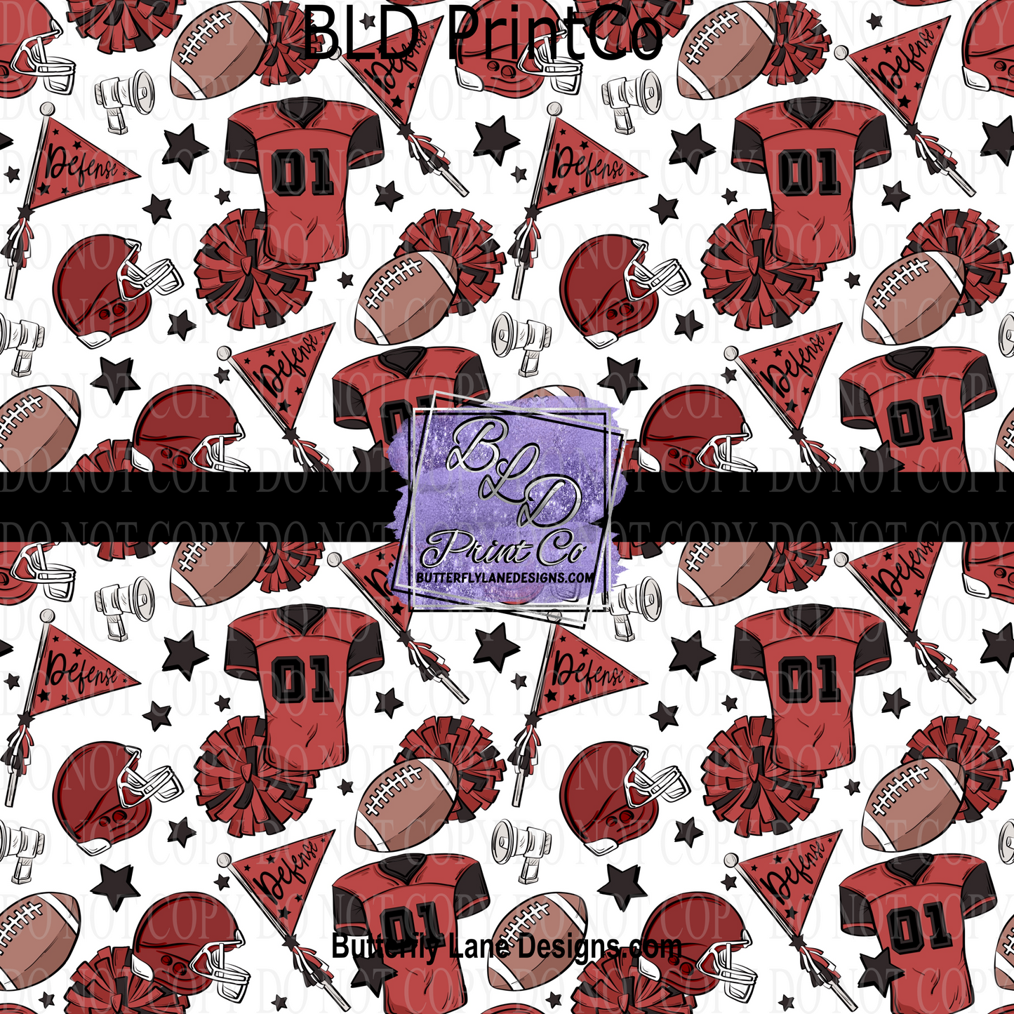 Sports Fan-Football - PV 987 M Patterned Vinyl