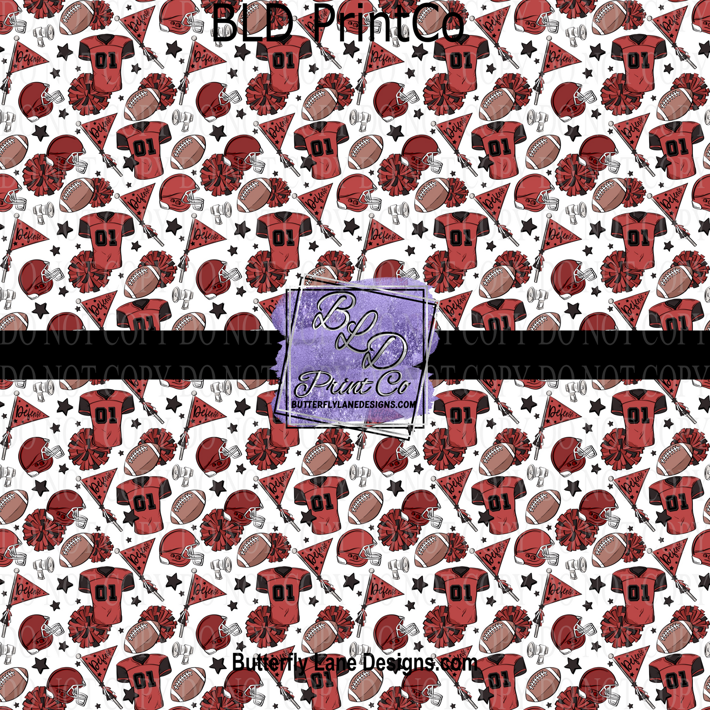 Sports Fan-Football - PV 987 M Patterned Vinyl
