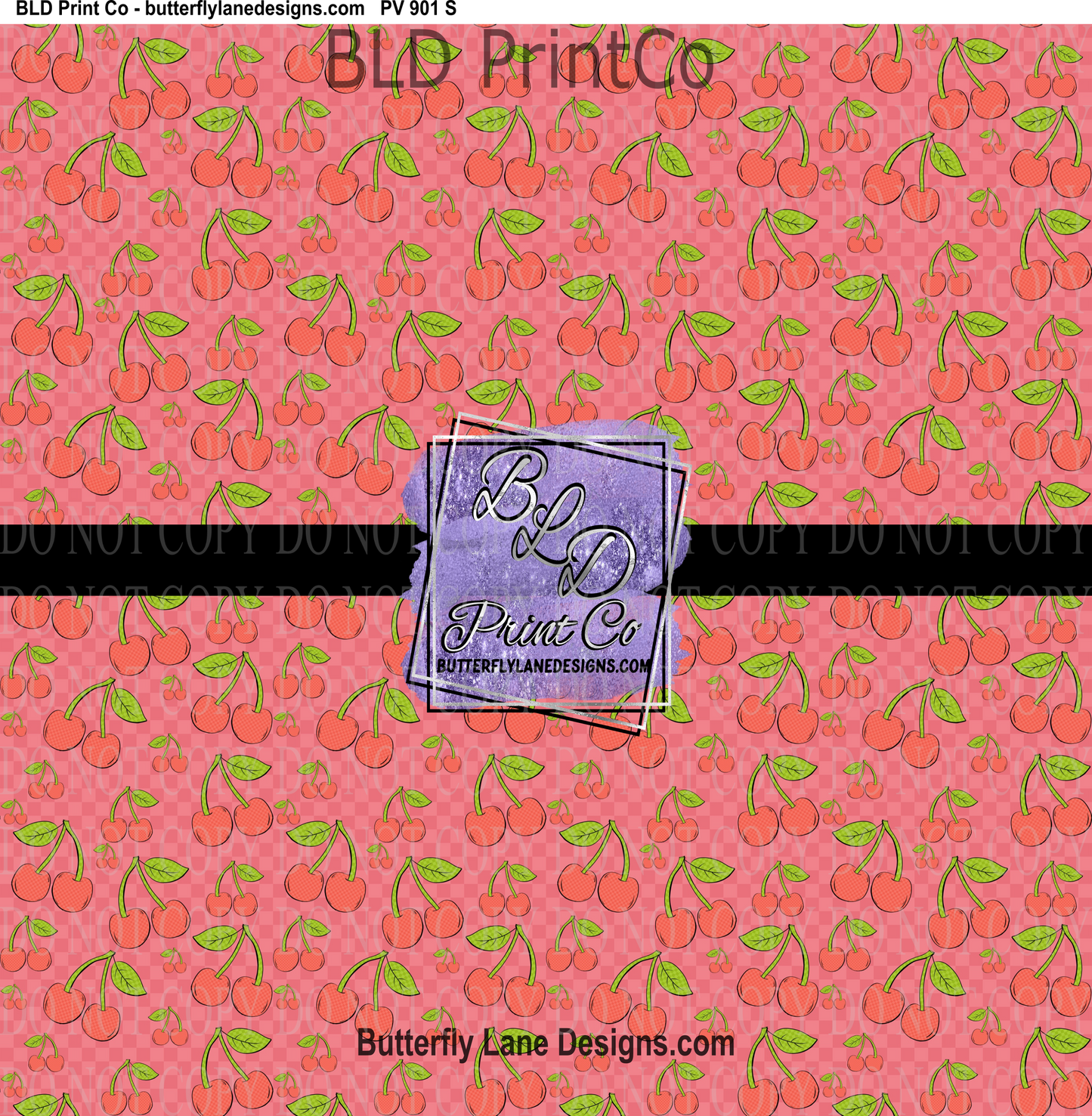 Stay Sweet Cherries - PV 901 Patterned Vinyl