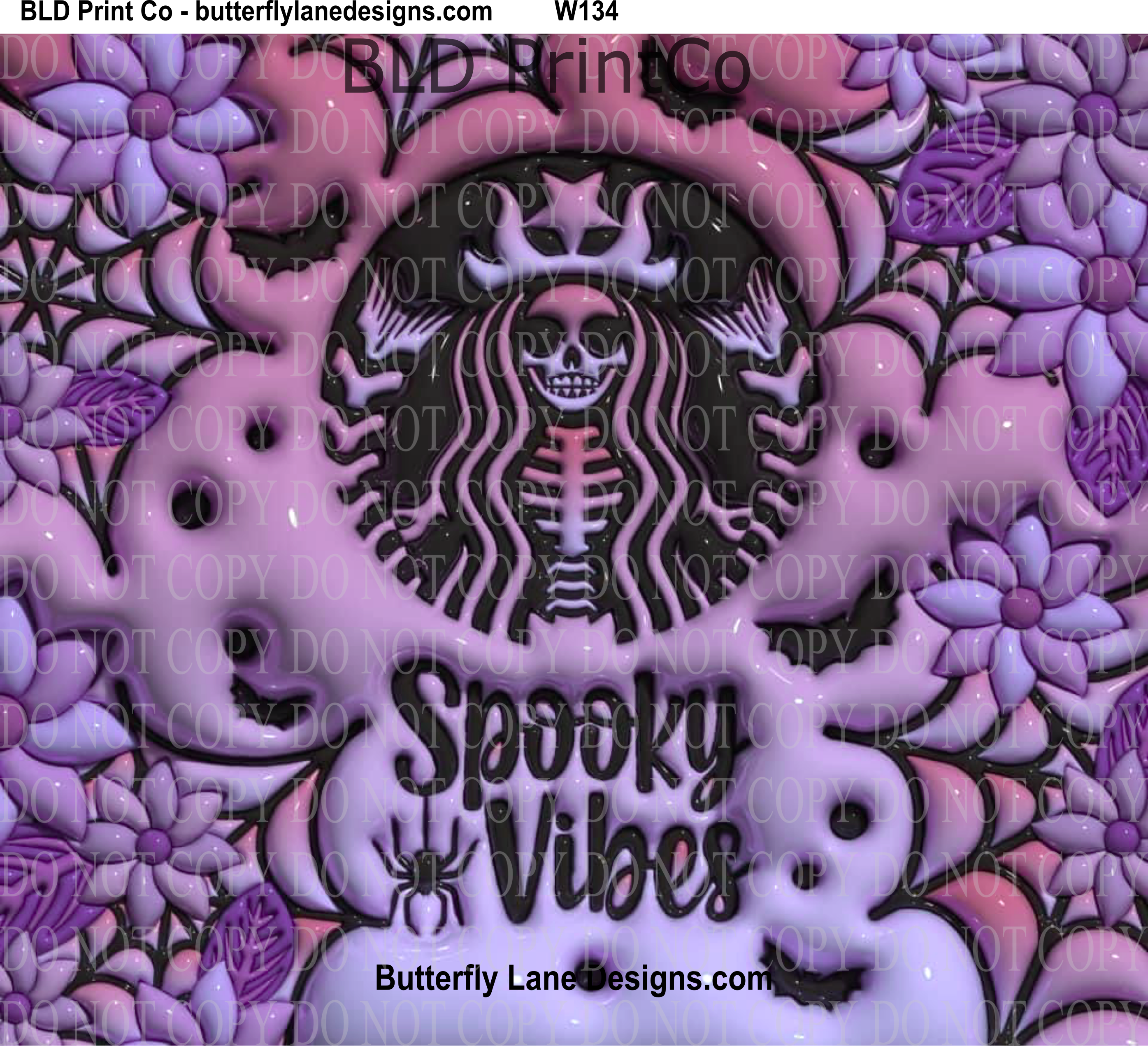 Spooky Season Acrylic Purple Tumbler 22oz - The Pop Central