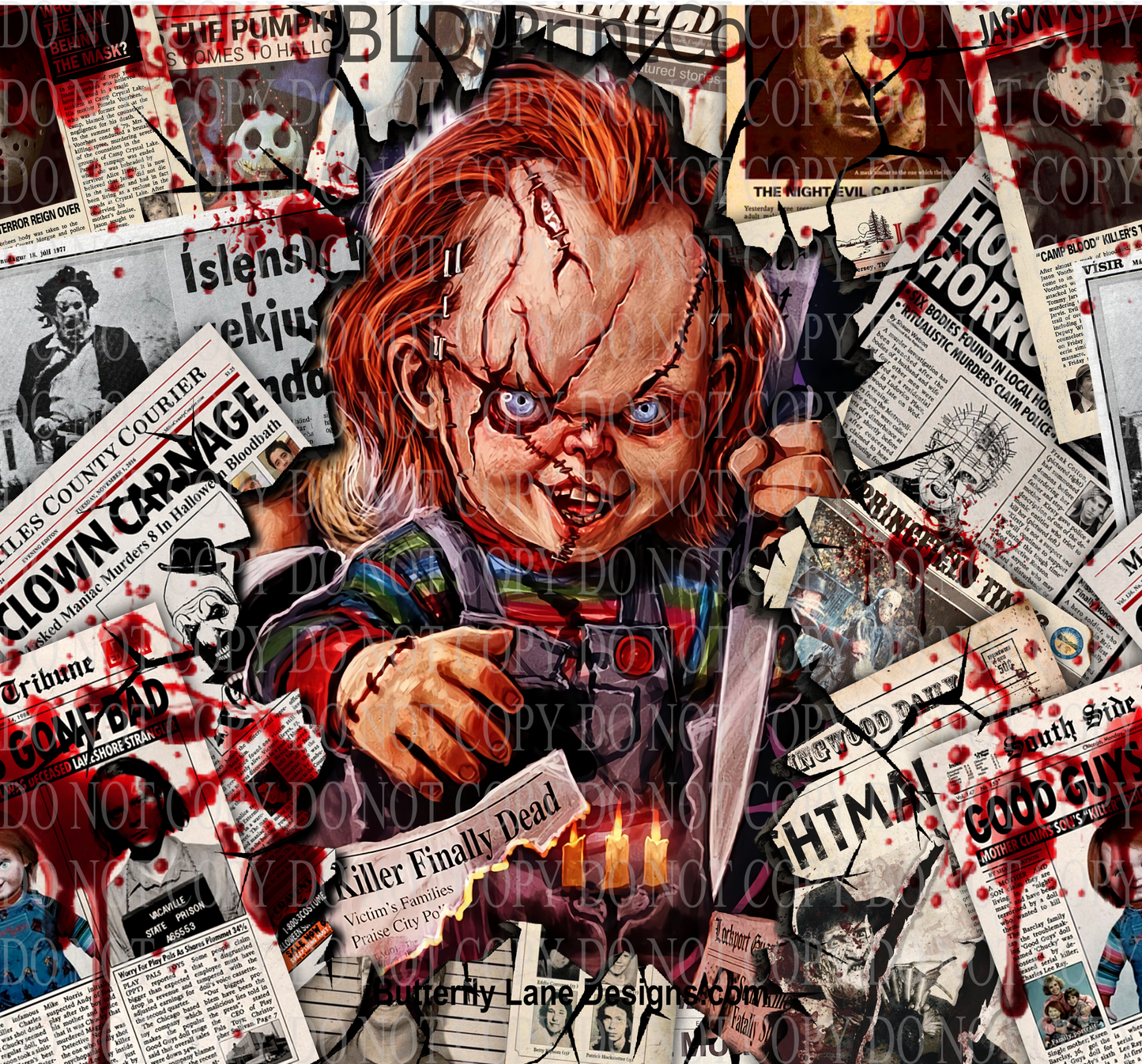 W141 Horror Doll wrap