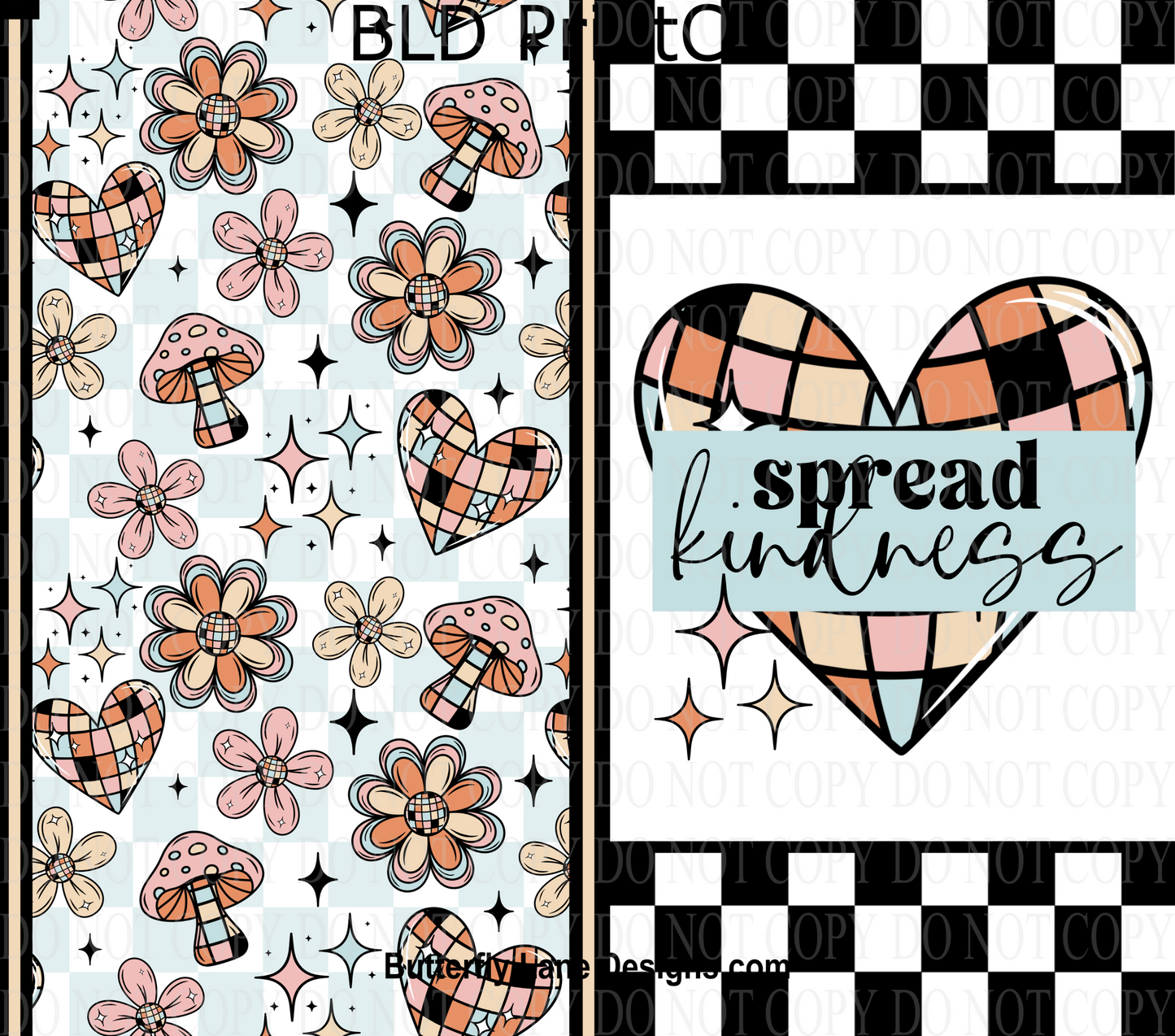 W432 Spread Kindness Tumbler Wrap