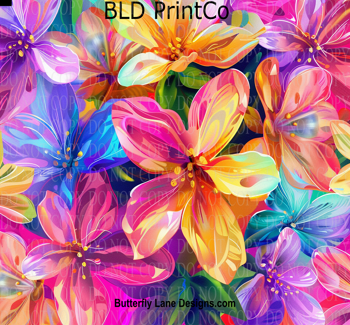 W518 Vibrant Florals