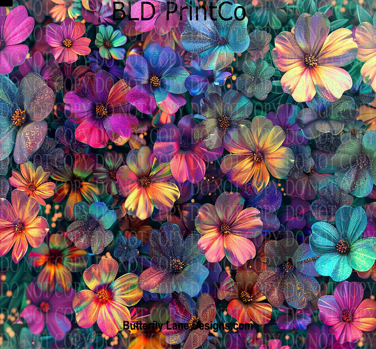 W525 Mystical summer florals