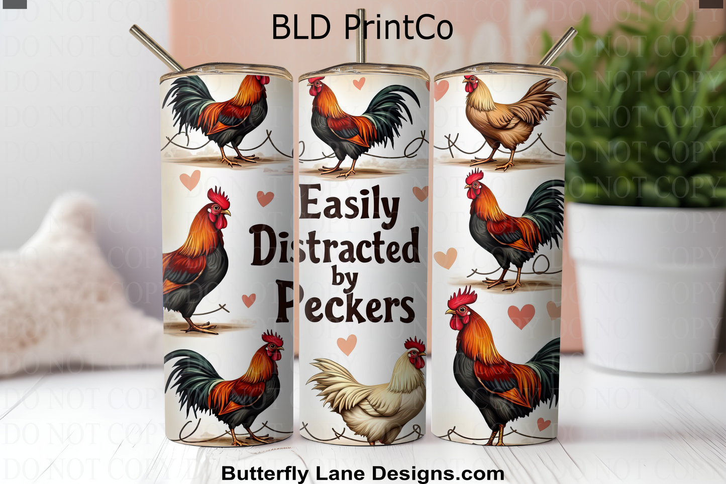 W577 Easily Distracted by peckers