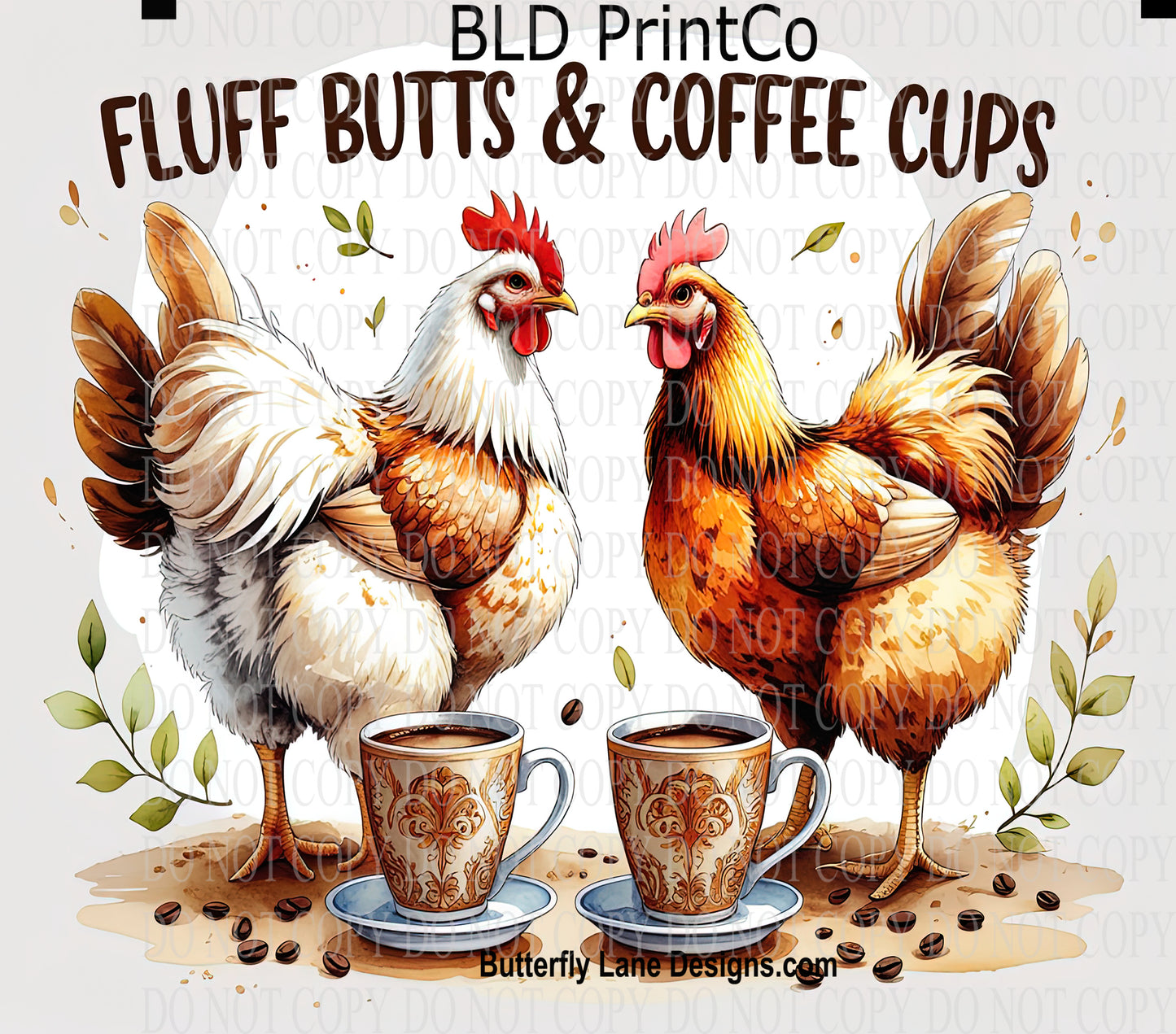 W732 Fluff butts and coffee cups