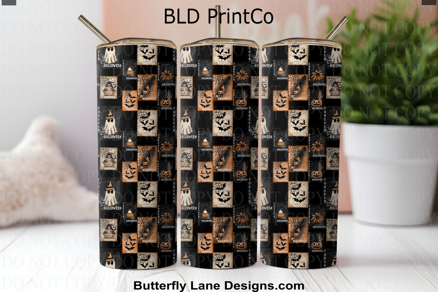 W801 Forever Halloween Stamps