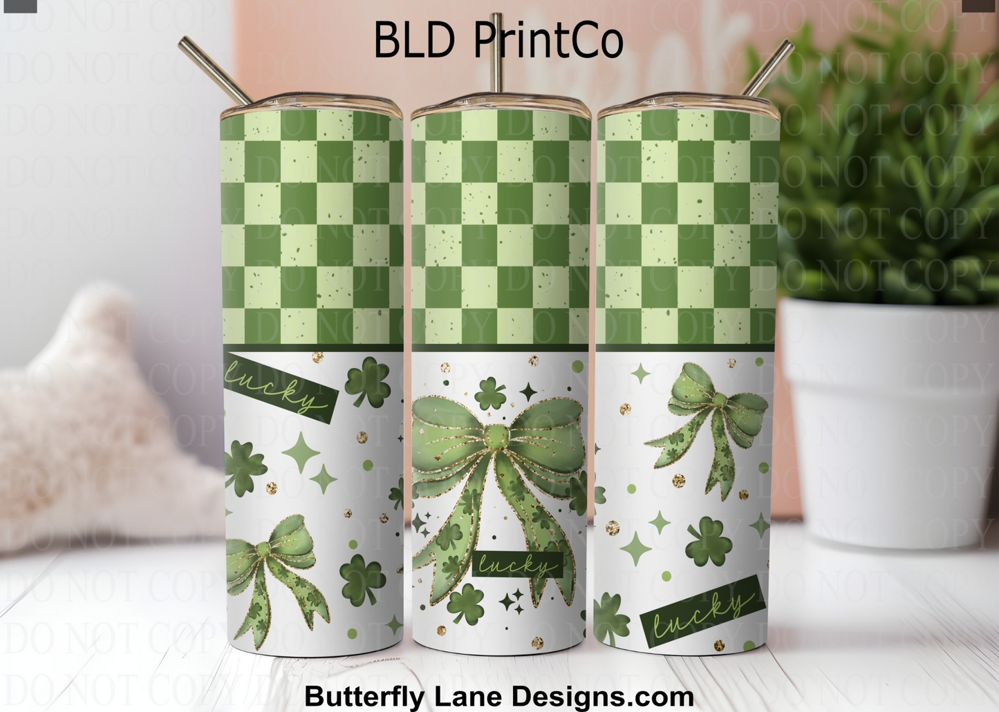 W930 Lucky bows - St Patricks' Day