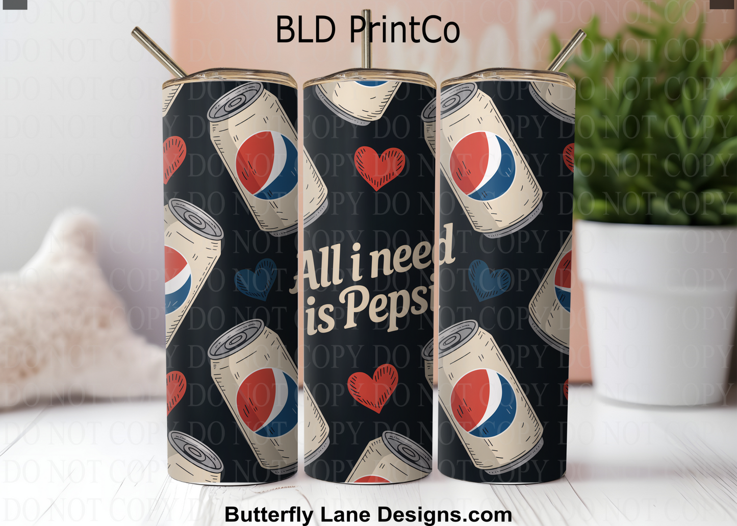 All I Need is | Vintage Soda Cans & Hearts | W963