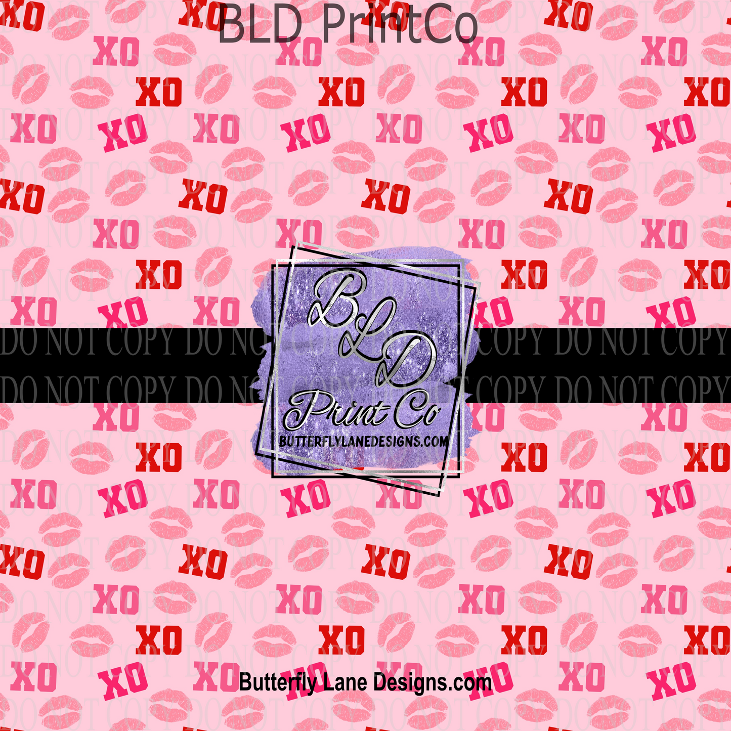 XOXO Pink Valentine PV 879 Patterned Vinyl
