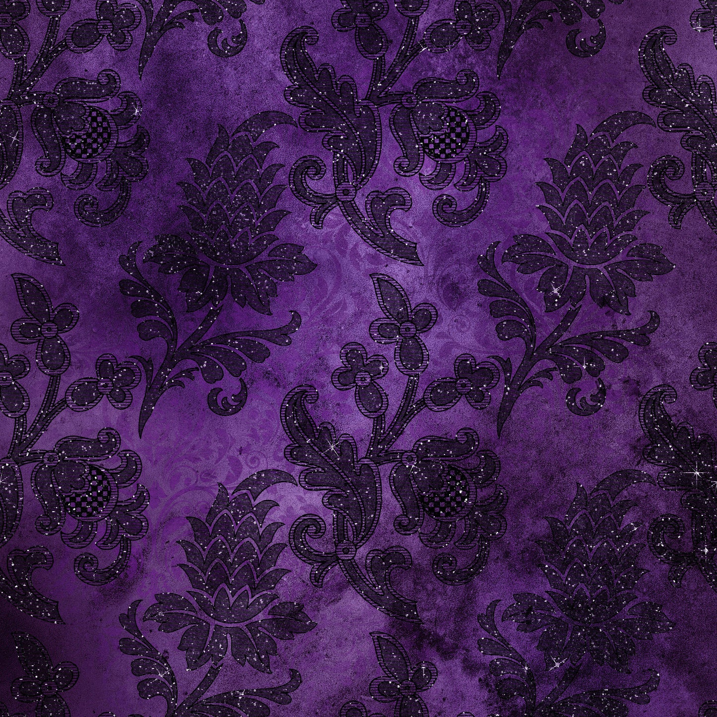 Goth Purple & Black- 041 Vinyl Sheet