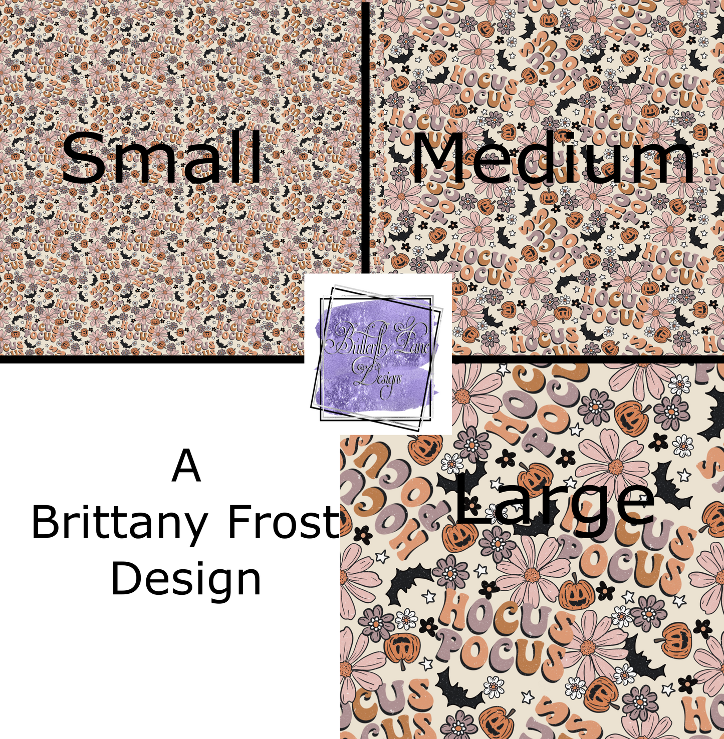 Halloween Brittany Frost Designs-PV 191- Patterned Vinyl