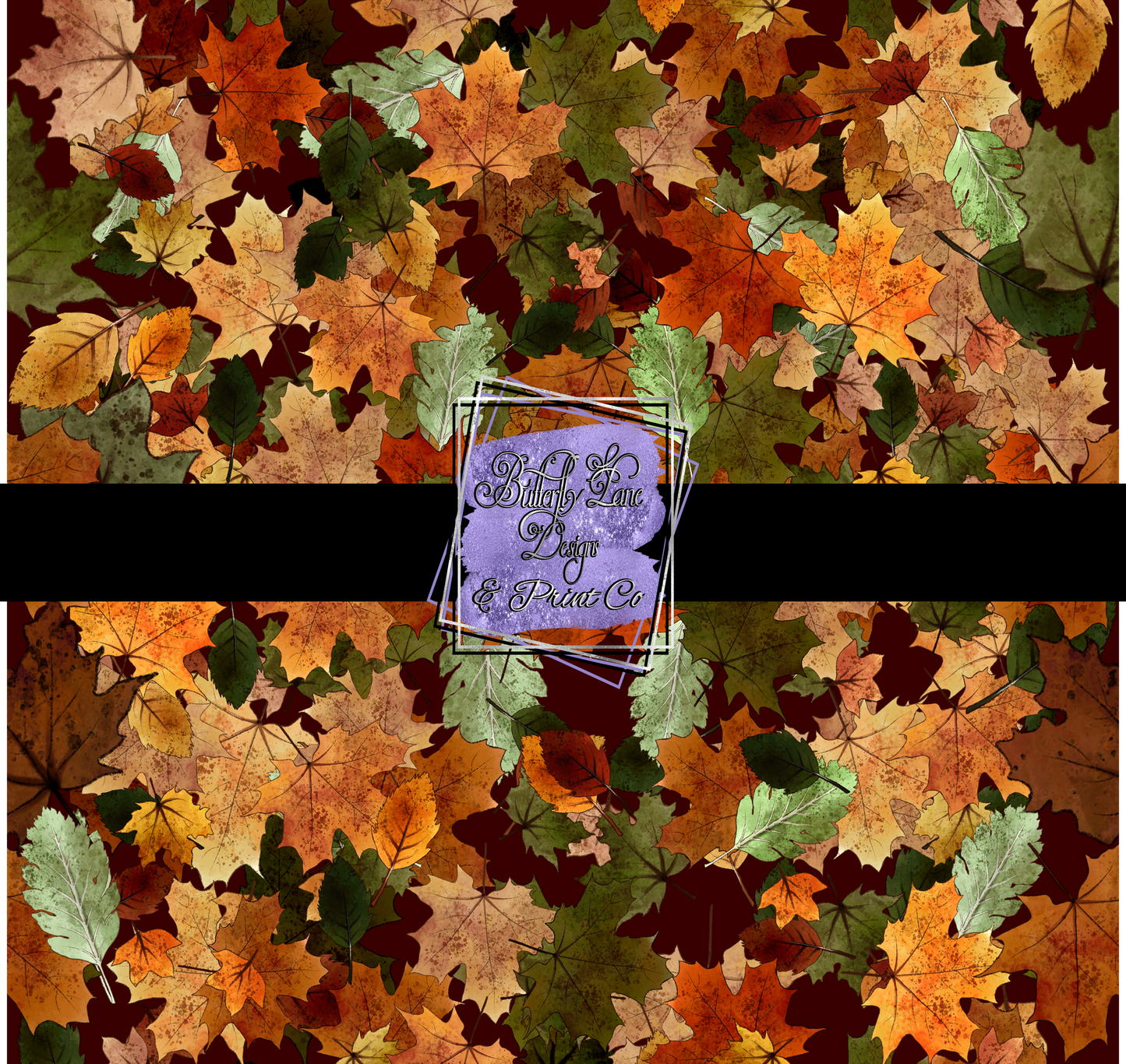 Fall Leaves PV242 Patterned Vinyl