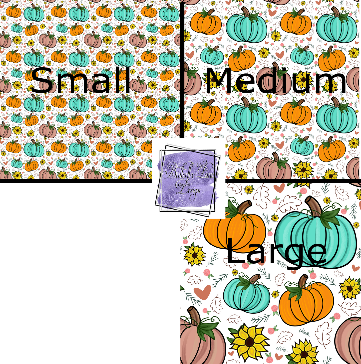 Fall Pumpkins 01 PV 277 Patterned Vinyl